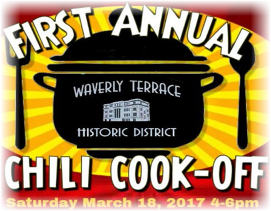 Waverly Terrace Chili Cook Off Poster